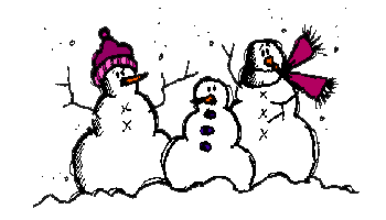 MUECOS DE NIEVE